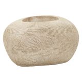 Vaso Bianco Marmo Finitura Effetto Marmo Sfumatura Colore Struttura Marmo, - Gaga
