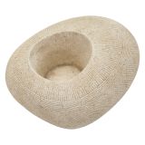 Vaso Bianco Marmo Finitura Effetto Marmo Sfumatura Colore Struttura Marmo, - Gagameha