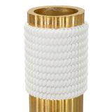 Vaso Bianco oro Colore Struttura oro, - Elide
