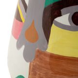 Vaso Multicolore Disegno Moderno Diametro 11 cm, - Basesaso