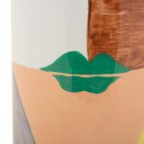 Vaso Multicolore Disegno Moderno Diametro 12 cm, - Manang