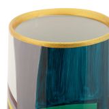 Vaso Multicolore Disegno Moderno Diametro 12 cm, - Manang