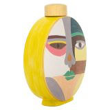 Vaso Multicolore Disegno Moderno Diametro 5 cm, - Basemo