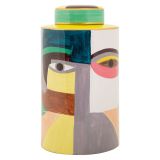 Vaso Multicolore Disegno Moderno Diametro 8 cm, - Baroneka