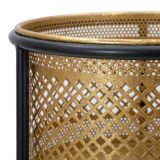 Vaso oro Nero Portavaso Rimovibile Colore Struttura Nero, - Juayua