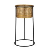 Vaso oro Nero Portavaso Rimovibile Colore Struttura Nero, - Juayua