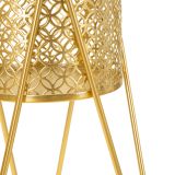 Vaso oro set 2 Vasi, Portavasi Rimovibili, - Ranya