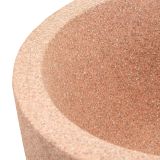 Vaso Rosa Finitura Geometrica - Fatone