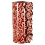 Vaso Rosso Disegno Moderno Diametro 10 cm, - Bariva
