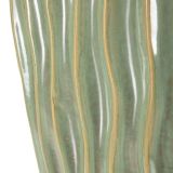 Vaso Verde Beige Finitura Effetto Materico Colore Struttura Beige - Daronere