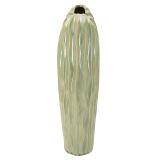 Vaso Verde Beige Finitura Effetto Materico Colore Struttura Beige - Daronere