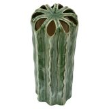 Vaso Verde Disegno con Cactus, - Baseva