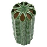 Vaso Verde Disegno con Cactus, - Basi