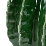 Vaso Verde Disegno con Cactus Diametro 7.5 cm, - Fafamofa