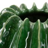 Vaso Verde Disegno con Cactus Diametro 9 cm, - KohYao