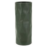 Vaso Verde Finitura Effetto Materico, - Fasani