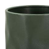 Vaso Verde Finitura Effetto Materico, - Fasani