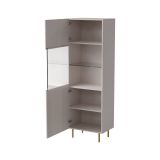 Vetrina Raccuja, 60x42 h183 cm, Beige