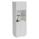 Vetrina Vado, 60x40 h178 cm, Bianco