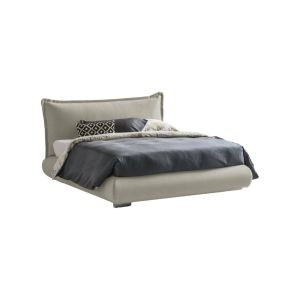 Letto matrimoniale contenitore beige 180x220cm classico - Geras