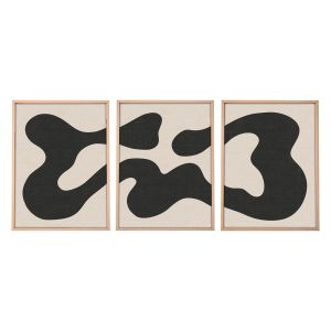 Set di Quadri Multicolore Materiale Struttura in Legno Nobilitato 50x70h cm, - Menire