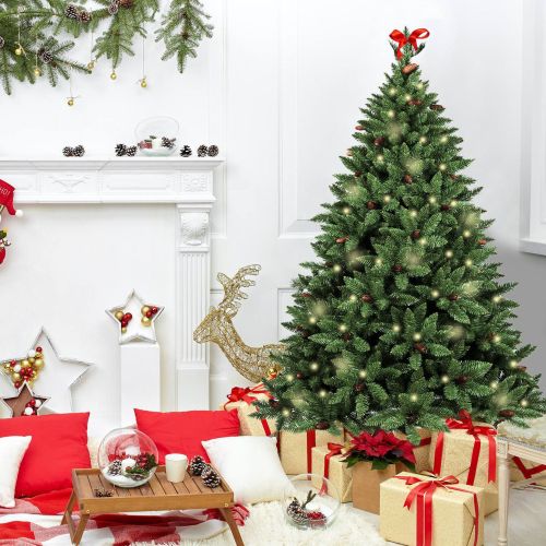 Albero di Natale 120 cm Verde 362 Rami Apertura Rami Singoli 120h cm, Ignifugo Ritardante di Fiamma - Lapland
