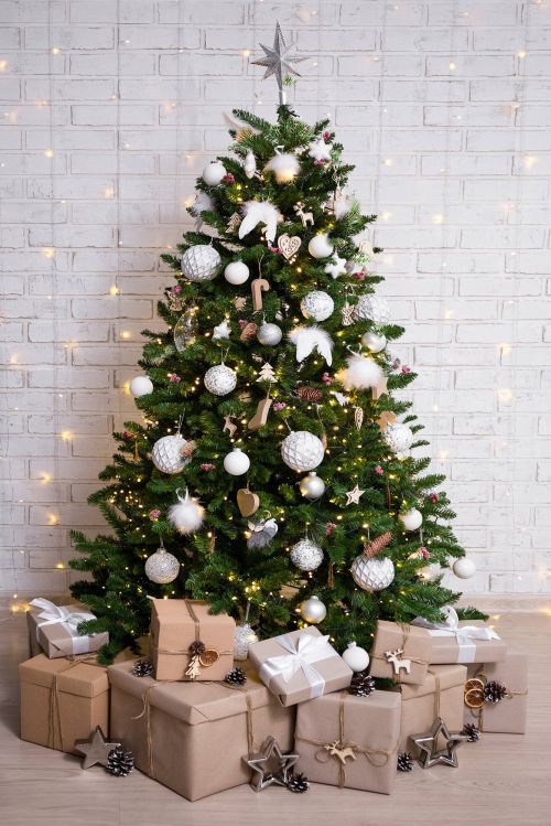 Albero di Natale 270 cm Verde 1944 Rami Apertura Rami Singoli 270h cm, Ignifugo Ritardante di Fiamma - Vienna