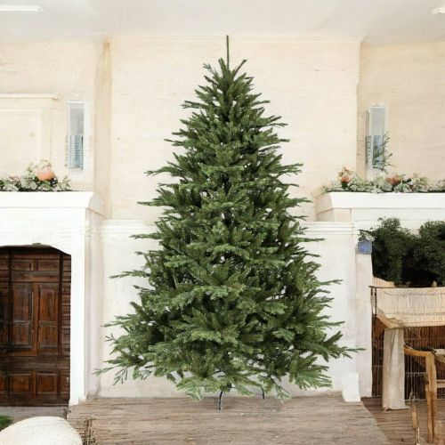 Albero di Natale in PVC verde, h210 cm