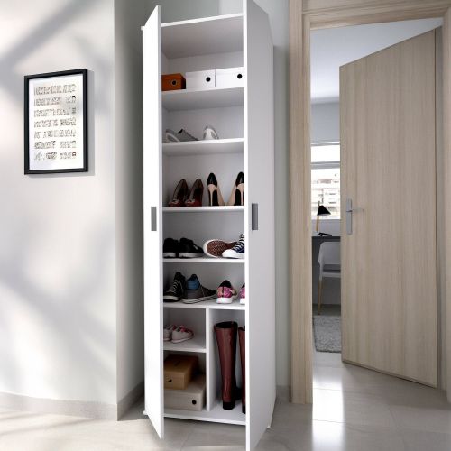 Armadio bianco ante battenti 61x190h cm - Apro