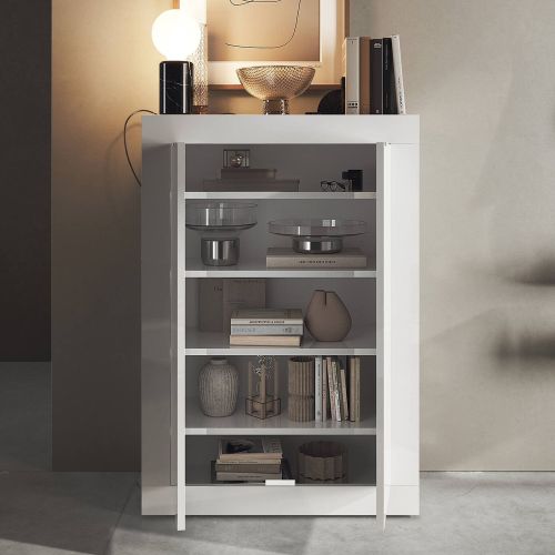Armadio bianco ante battenti 78x113h cm - Bienvenu