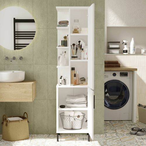 Armadio bianco colonna 45x173h cm - Ramil