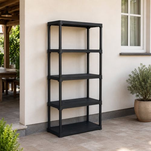 Armadio da outdoor antracite 80x176h cm - Aurelian