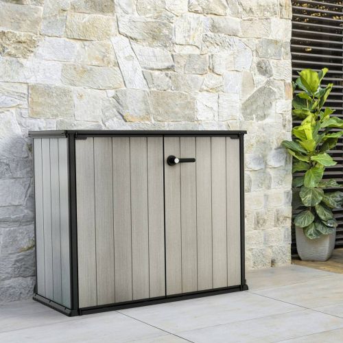 Armadio da terrazzo grigio 139x120h cm - Kindersley