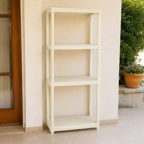 Armadio outdoor bianco 60x133h cm - Gelsomina