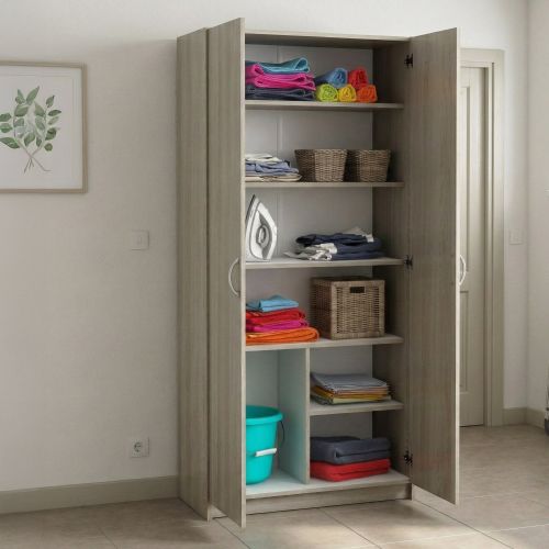 Armadio rovere salvaspazio 79x169h cm - Zadok