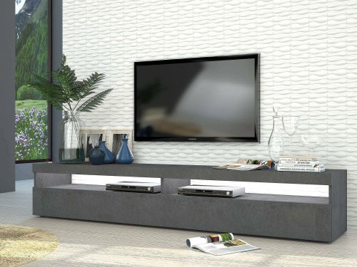 Base TV ardesia 200x45x36h cm 2 ante - Active