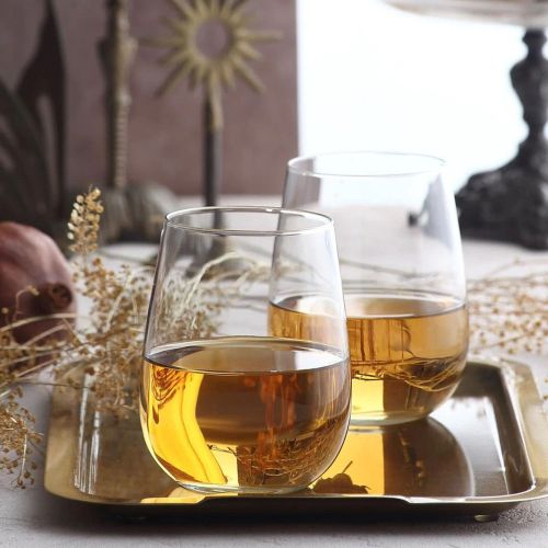 Bicchieri Trasparente set da 6 475 ml Adatto per Lavastoviglie, - Rabato