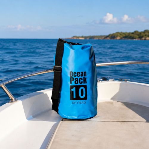 Borsa Impermeabile blu Capacità 10 lt - Senine