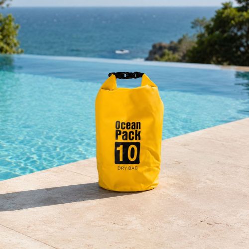 Borsa Impermeabile Giallo Capacità 10 lt - Senine