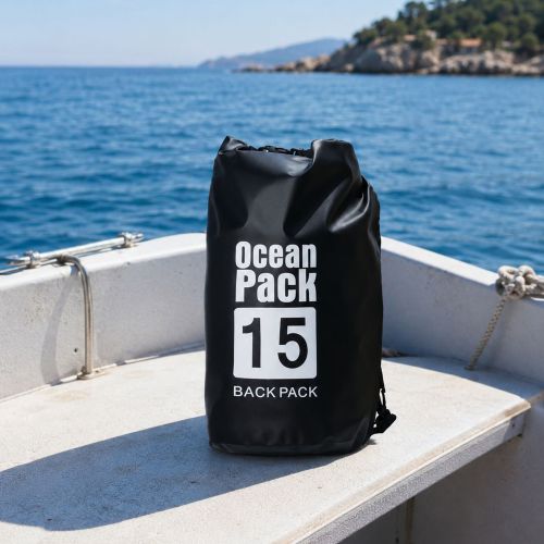 Borsa Impermeabile Nero Capacità 15 lt - Semarese