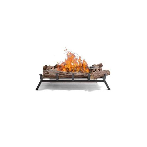 Bruciatore Nero Combustibile Bioetanolo Ecoflame Installazione a Terra, Adatto per Camino - Silentina