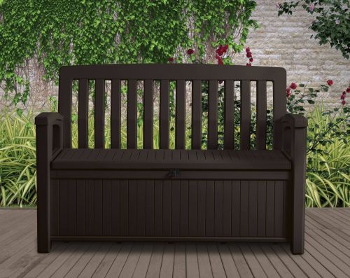Cassapanca outdoor Goderich, 133x61 h89 cm, Antracite