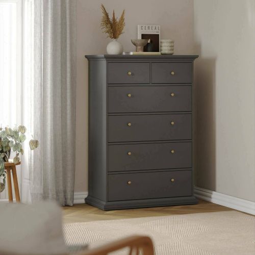 Cassettiera grande grigia 96x139h cm - Gaetana