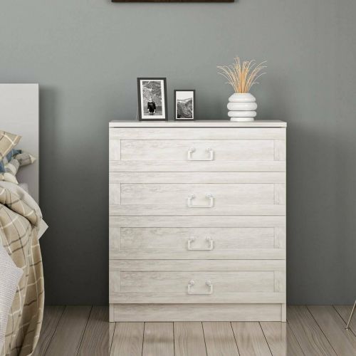 Cassettiera in legno bianca 72x42h cm - Vische