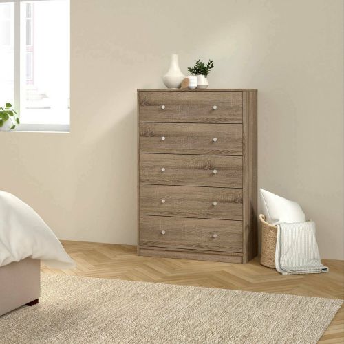Cassettiera in legno noce 72x108h cm - Contessa