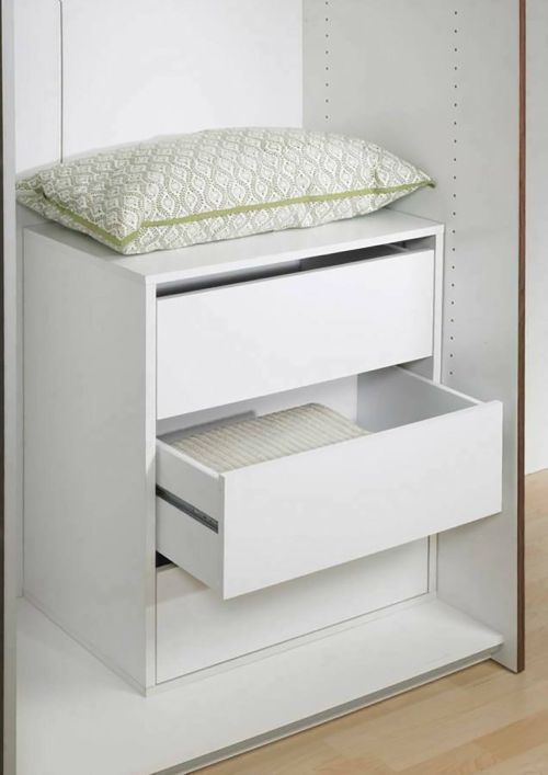 Cassettiera Jeanne, Settimino multiuso, Comò camera da letto, Mobile con cassetti, 51x40 h70 cm, Bianco