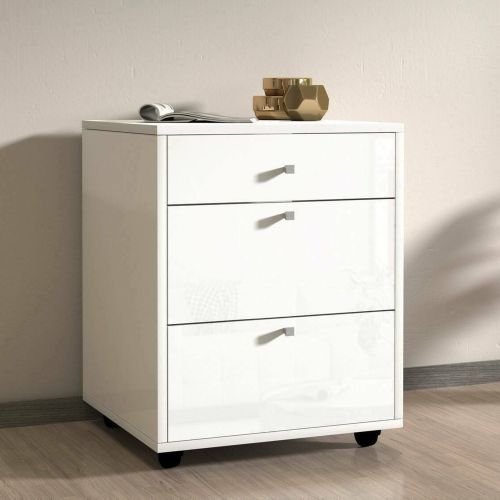 Cassettiera piccola bianca 47x61h cm - Asgabat