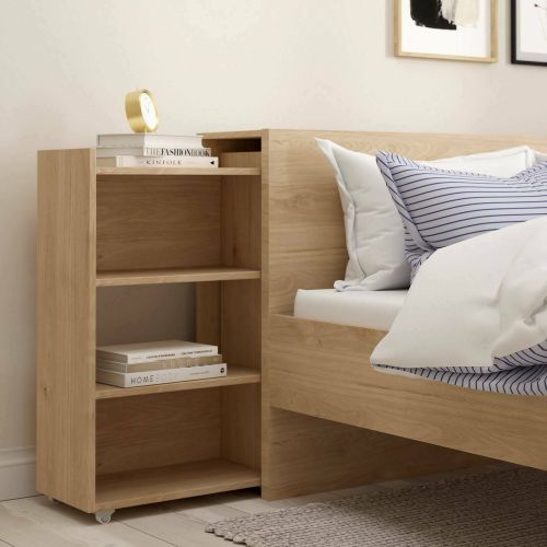 Comodino moderno rovere 164x26x79h cm - Shary