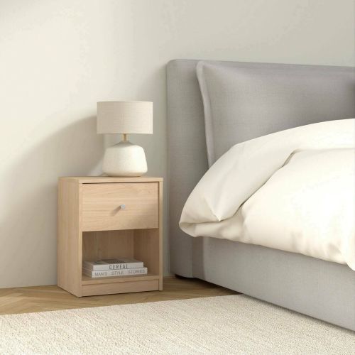 Comodino moderno rovere 37x30x48h cm - Kastri