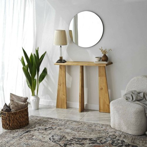 Consolle 100x28x83h cm quercia - TomoeGozen